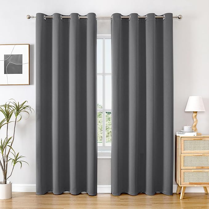 ChrisDowa Blackout Curtains 108 inches Long by ChrisDowa