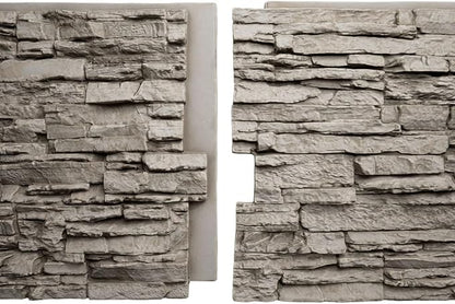 EverStone Canyon Ridge Faux Stone Panel, 45 3/4"W x 24 1/2"H x 1 1/4"D - Image 8
