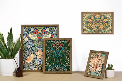 ANERZA 16 PCS Framed William Morris Wall Art Decor, Floral Wall Prints - Image 5