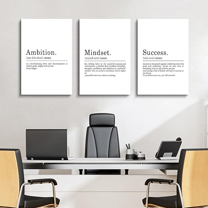 Inspirierendes Leinwandbild – Ephany Art – Mindset Zitate Drucke, motivierende - Image 5