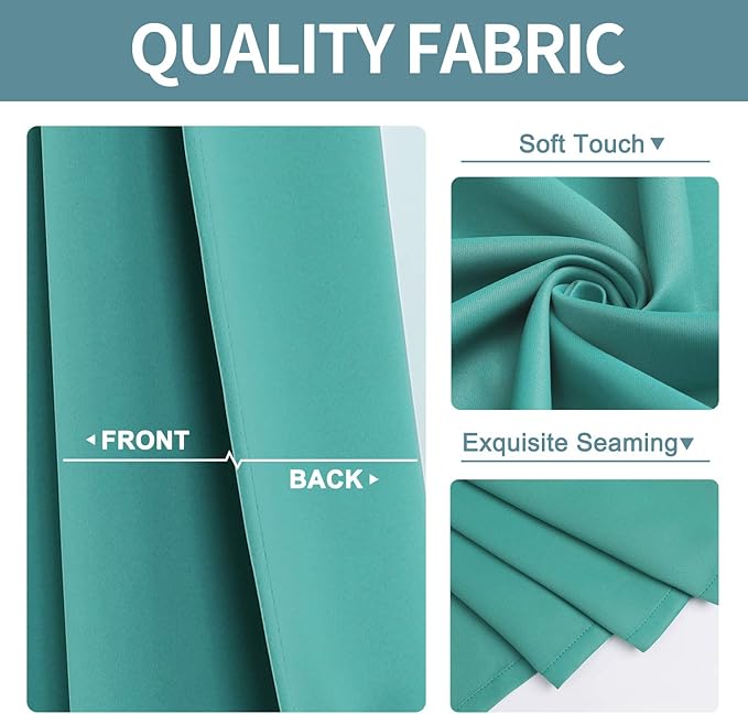 ChrisDowa Grommet Blackout Curtains - Image 3