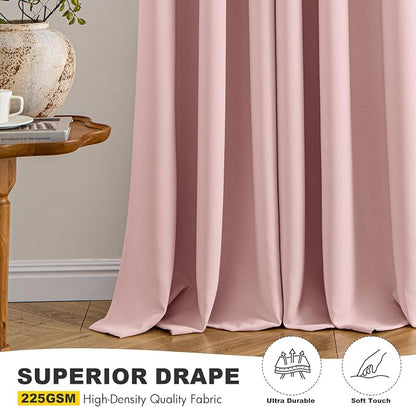MIULEE Blackout Curtains for Bedroom Living Room 2 Panels, Thermal Insulated - Image 5