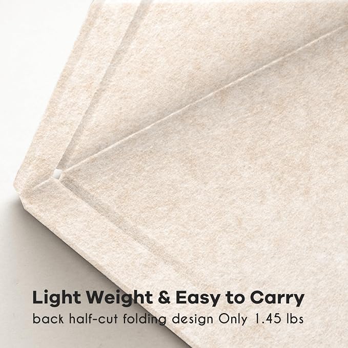 Lightomorrow Bulletin Board, 36 x 24 inches Felt Board - Image 3