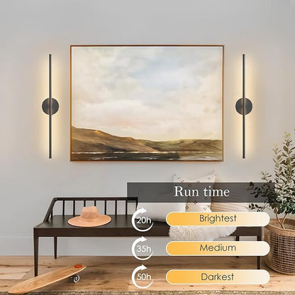 KARTOOSH Battery Operated Wall Sconces - Image 4