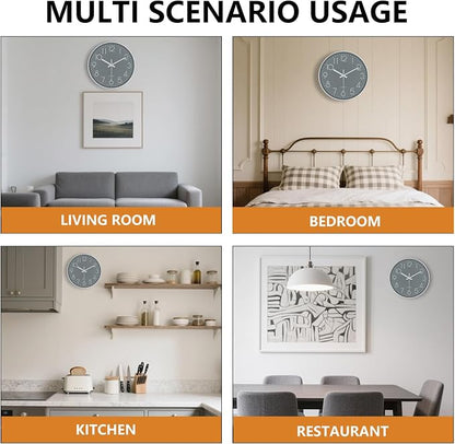 Modern Silent Wall Clock - Image 7