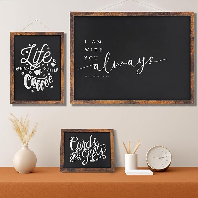 Magnetic Chalkboard, 20x30 Inches Blackboard - Image 5