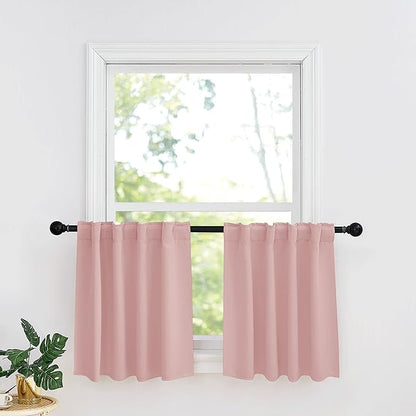 RYB HOME Pink Small Window Tiers by RYBHOME