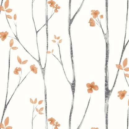 Timeet Peel and Stick Wallpaper Boho Floral Wallpaper Tree ContactPaper by Timeet