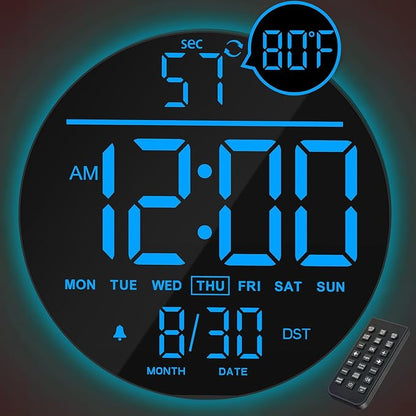 JALL 10" Large Digital Wall Clock by JALL