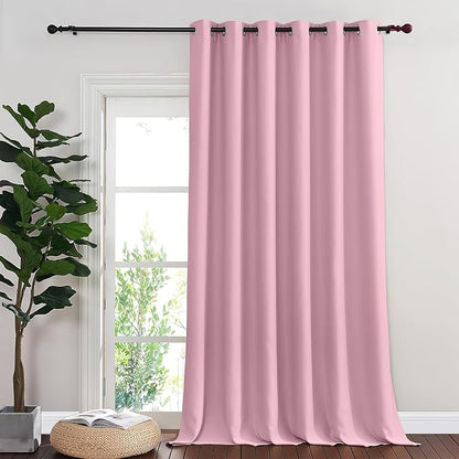 NICETOWN Rouge Pink Blackout Curtains by NICETOWN