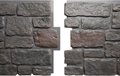 EverStone Cobblestone Faux Stone Panel, Earth Color - Image 8