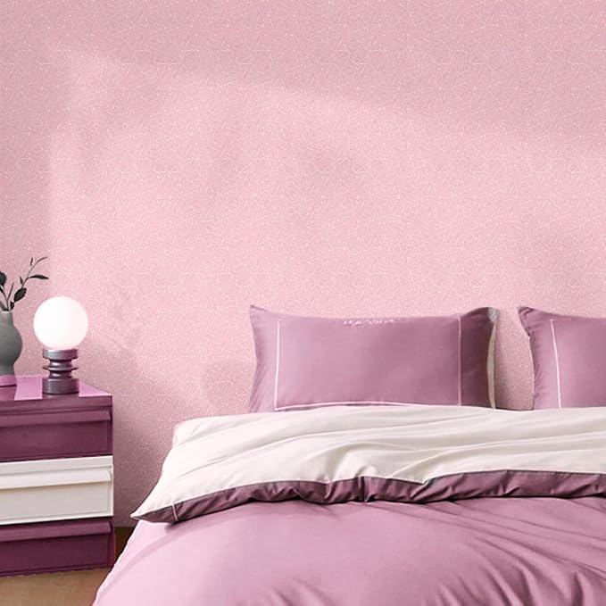 Pink Peel and Stick Self Adhesive Wallpaper - Image 4