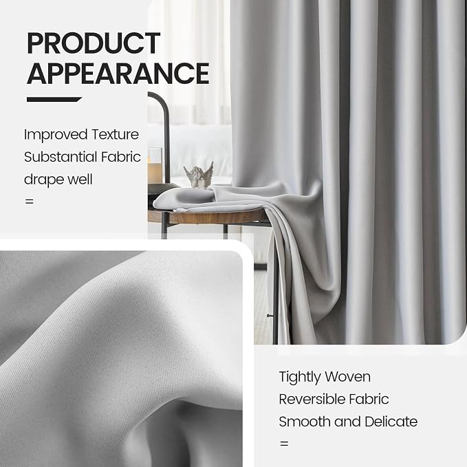 Extra Wide Blackout Curtains Room Separator - Image 4