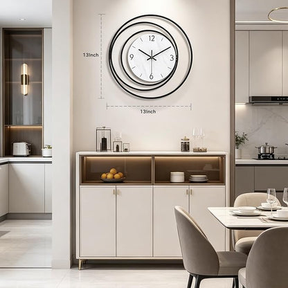Dankeit Decorative Wall Clock, Silent Non-Ticking Quality Quartz Movement - Image 5