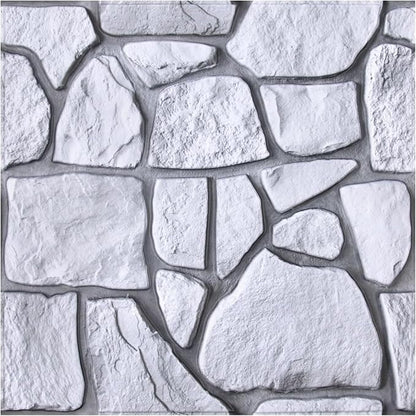 Commomy Peel and Stick Rock Wall Tiles by CommomyDecor