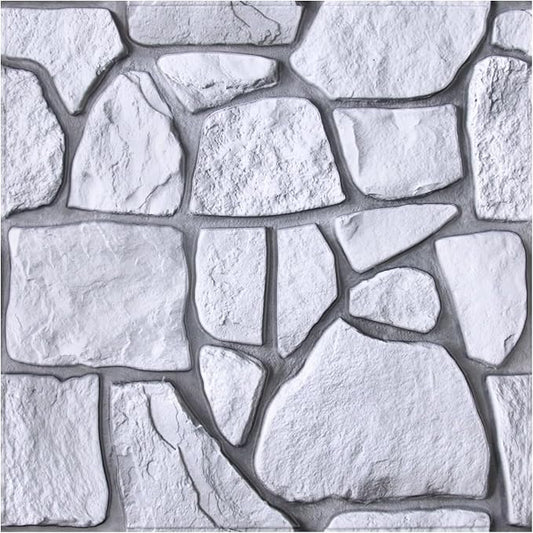 Commomy Peel and Stick Rock Wall Tiles by CommomyDecor