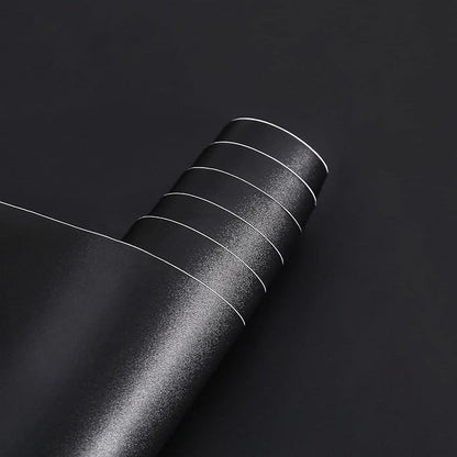 Arthome 11.8''x100'' Black Contact Paper, Self Adhesive Wallpaper Waterproof by ArthomeWALLDECOR