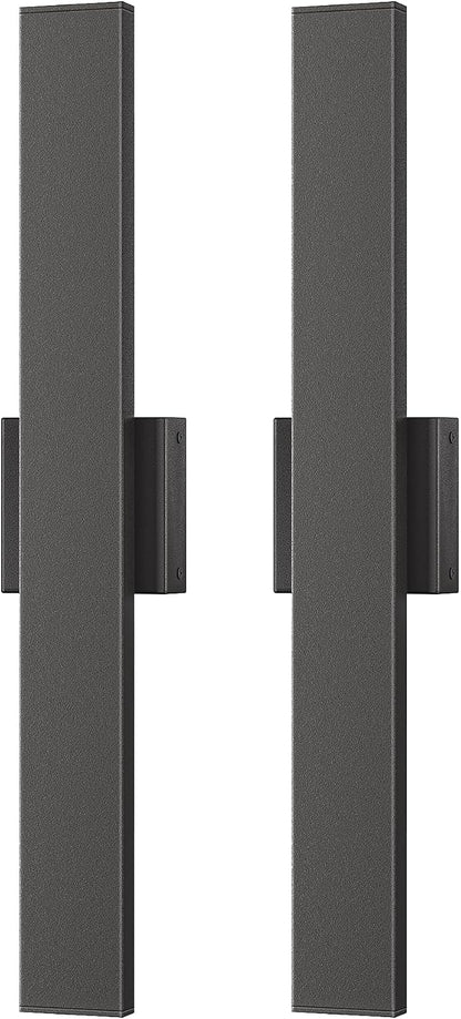 EDISHINE 23.6" Modern Outdoor Wall Lights, 3CCT & 10%-100% Dimmable, IP65 - Image 9
