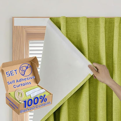 Peel & Stick Total 100% Blackout Shade by Sovtfides