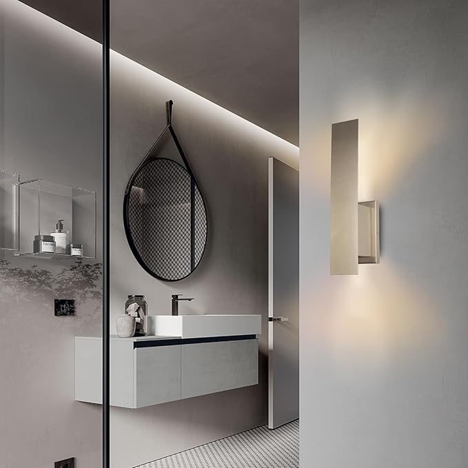 Edwarmlux Indoor Wall Sconces, Modern Wall Lights, Up and Down Wall Mount Light - Image 3