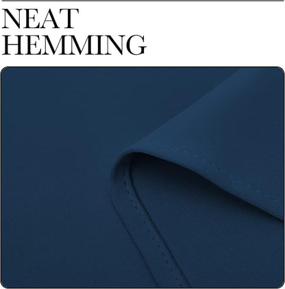NICETOWN Window Curtain Panels, Thermal Insulated Solid Grommet Blackout - Image 6
