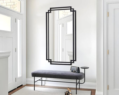28" x 55" Living Room Mirror for Wall Decor, Large Decorative Mirror - Image 8