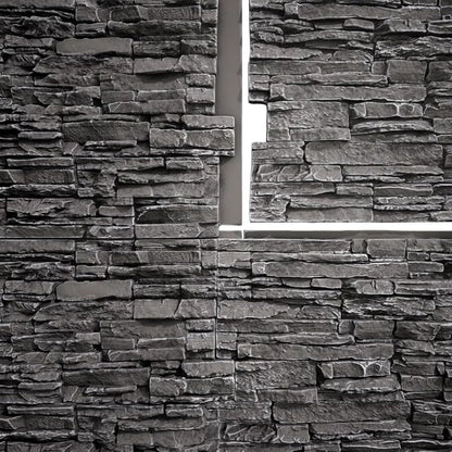 EverStone Canyon Ridge Faux Stone Panel, 45 3/4"W x 24 1/2"H x 1 1/4"D - Image 9