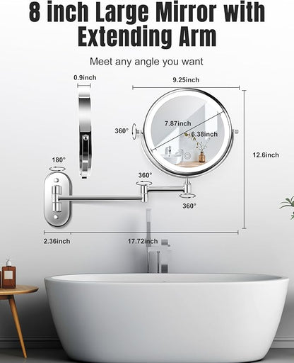 Wall Mounted Makeup Mirror - Image 6