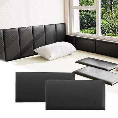 3D Anti-Collision Wall Padding for Kids, Self-Adhesive Headboard Panels for by Umedol