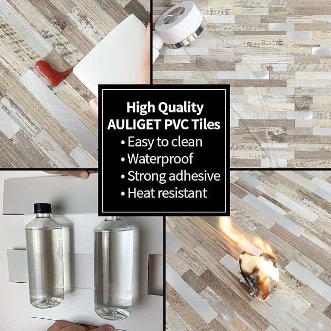 AULIGET Peel and Stick Backsplash - Image 5