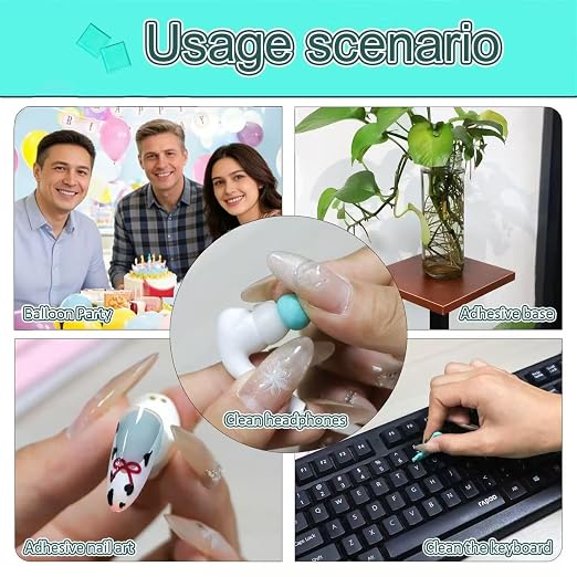 Feosky Adhesive Poster Sticky Tack Putty, Reusable and Removable Adhesive Putty - Image 5