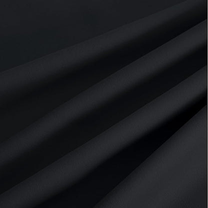 NICETOWN 95 Inch Blackout Curtains, Grommet 2 Panels Thermal Insulated Black - Image 9