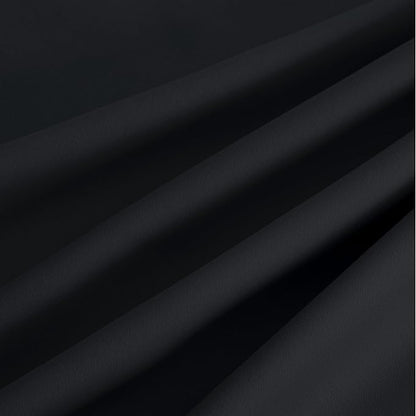 NICETOWN Room Darkening Draperies Curtains Panels, 2 Panels Black W52 x L84 - Image 9