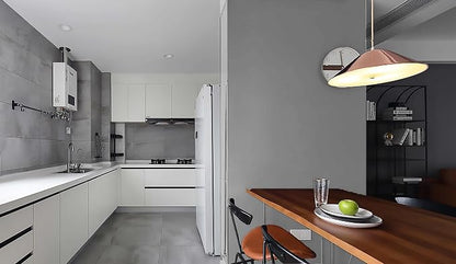Dimoon 78.7''x17.7'' Grey Peel and Stick Wallpaper Contact Paper Modern Self - Image 9