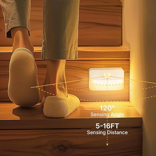Guankai 8 Pack Motion Sensor Stair Light - Image 2