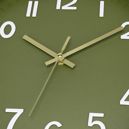 Foxtop Modern Wall Clock Silent Non-Ticking Battery Operated Round Quartz 12 - Image 7
