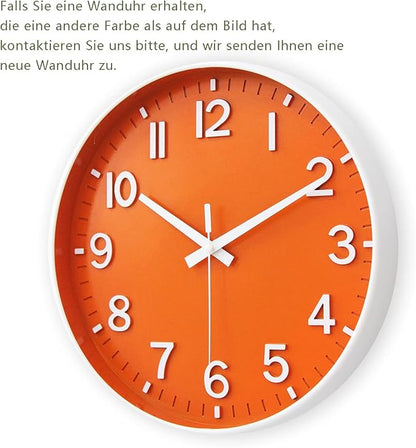 HZDHCLH Wall Clocks Battery Operated, 12 inch Silent Non Ticking Modern Wall - Image 3