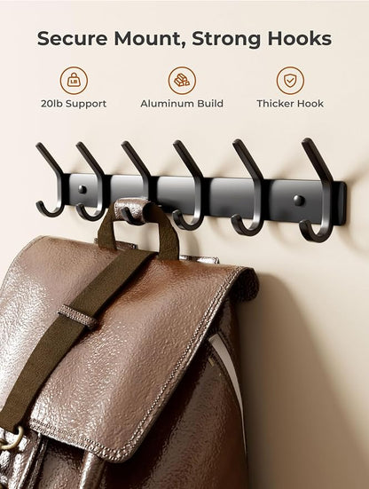 GWAAZXGZ Coat Rack Wall Mount Hooks - Image 3