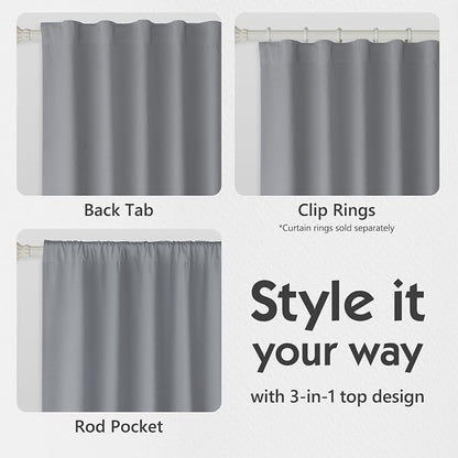 FMFUNCTEX 100% Blackout Curtains - Image 7