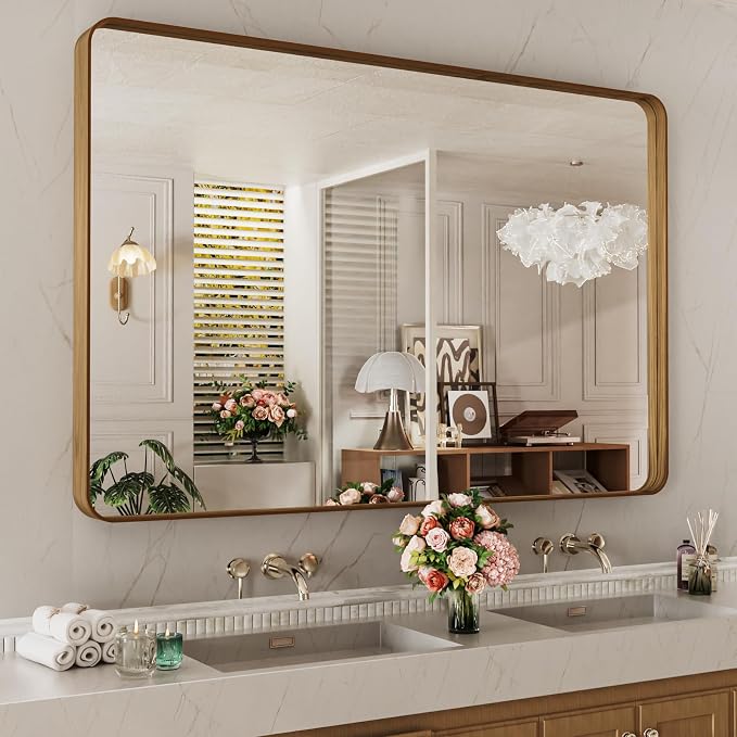 LOAAO 55X30 Inch Bathroom Mirror - Image 3