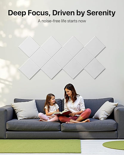 Soundsbay Mass Loaded Vinyl, Soundproof Wall Panels Self-adhesive, 12 Pack - Image 5