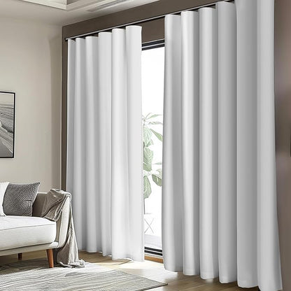 Room Divider Blackout Curtain Track Curtains Wall Dividers Panels Screen - Image 3