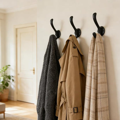 4 Pack Coat Hooks Wall Mount, Heavy Duty Wall Hooks - Image 7