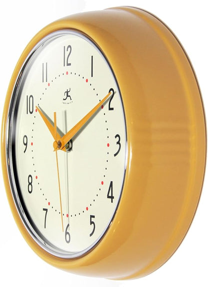 Infinity Instruments LTD. Retro 15 inch Mid Century Modern Kitchen Diner Wall - Image 2