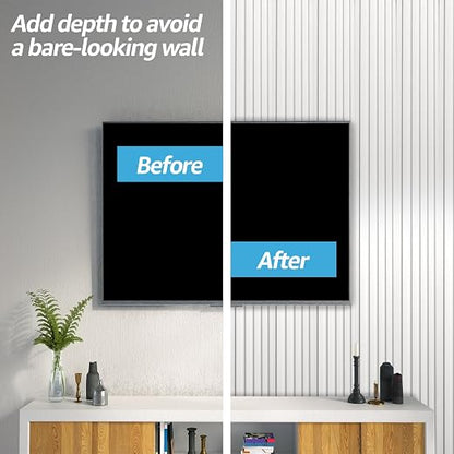 Art3d WPC Slat Wall Panels, Living Room - Image 4