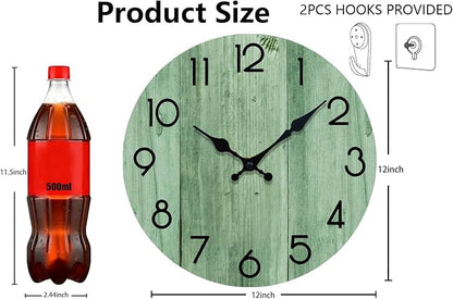 Wall Clock, Modern Wall Clocks Battery Operated, Silent Non Ticking Clock - Image 3