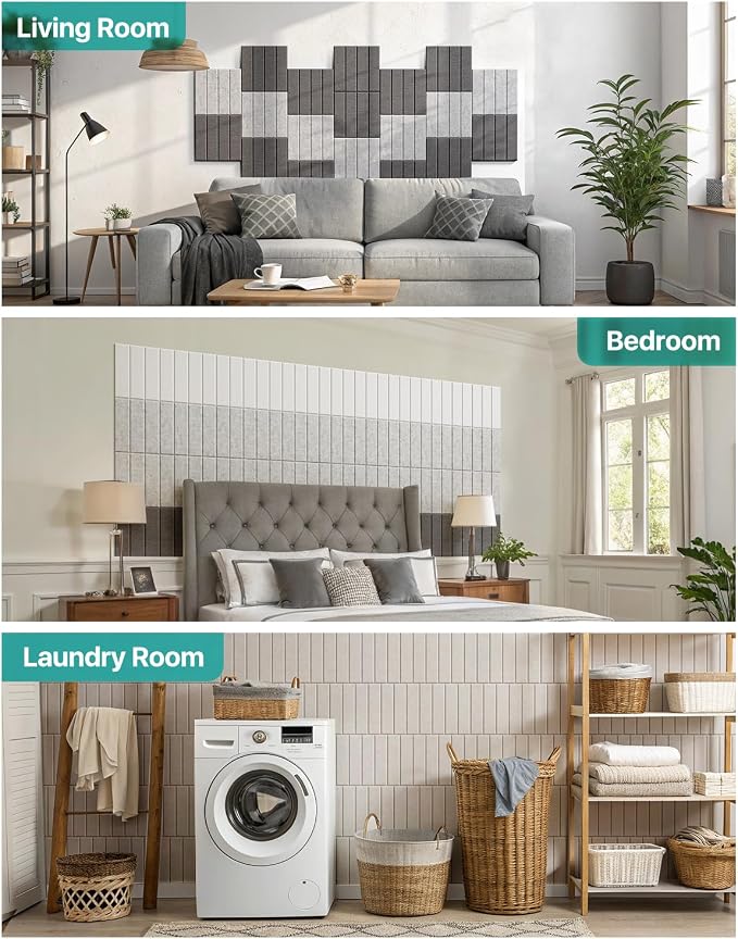 12 Pack Sound Proof Foam Panels - Image 7