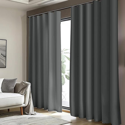 Room Divider Blackout Curtain Total Privacy Thermal Insulated Curtains - Image 3