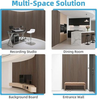 Art3d 2-Pack Acoustic Wood Slat Wall Panel - Image 9