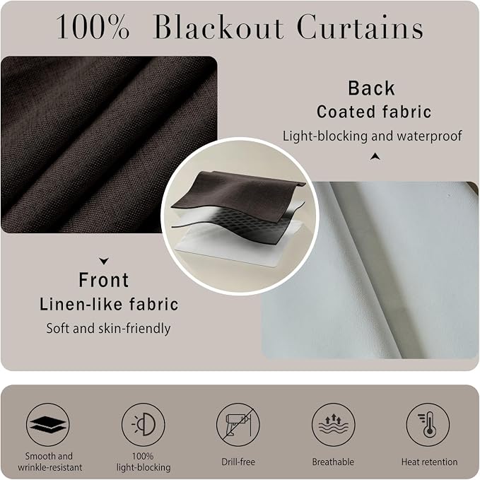 No-Drill 100% Blackout Shade - Image 4